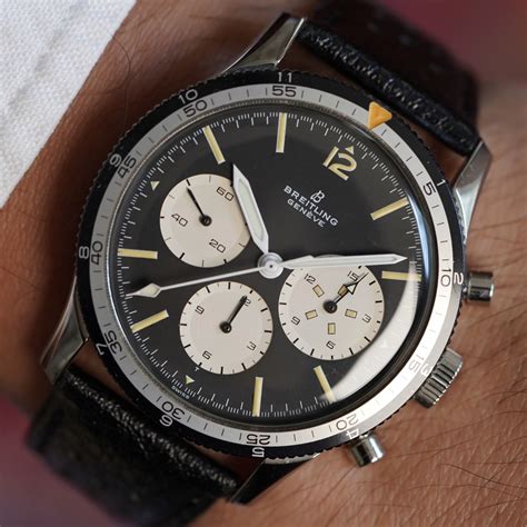 breitling 765 cp hands|A Week On The Wrist A Vintage Breitling 765 AVI Chronograph.